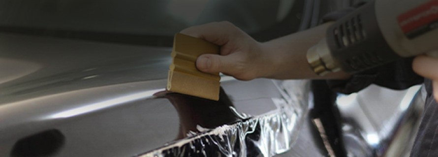 Бронирование элементов кузова антигравийной пленкой