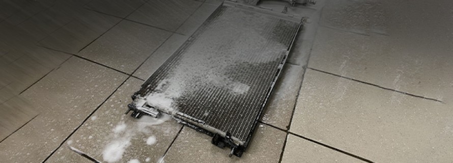 Проверка и мойка радиатора системы охлаждения